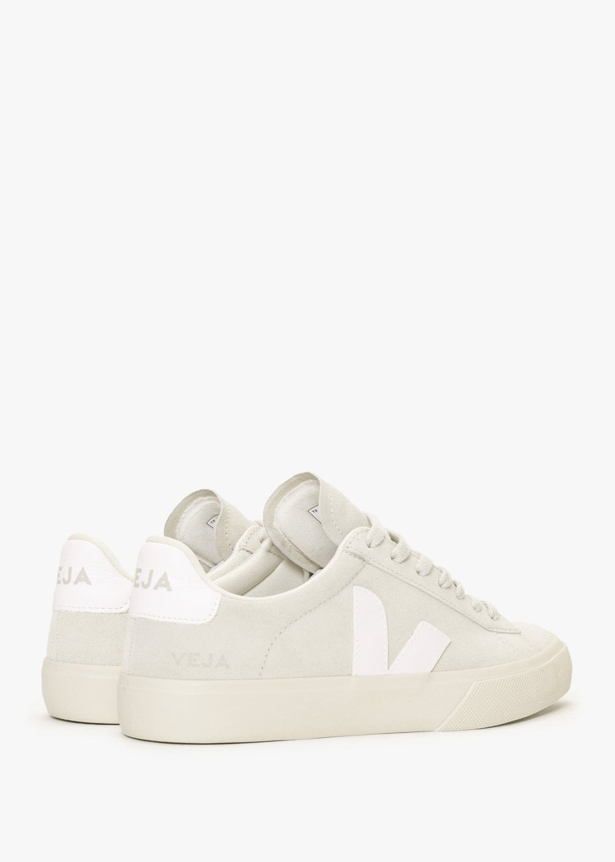 Campo Suede Natural White Trainers
