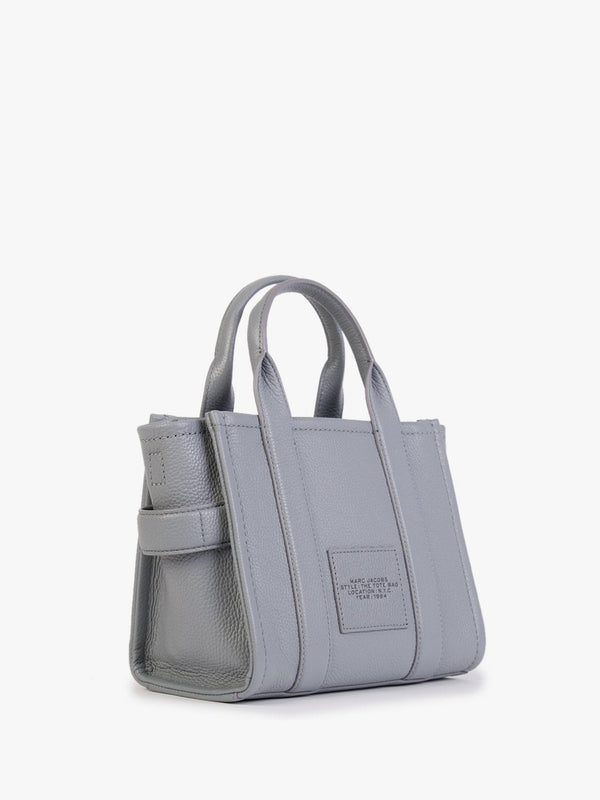The Leather Small Wolf Grey Tote Bag