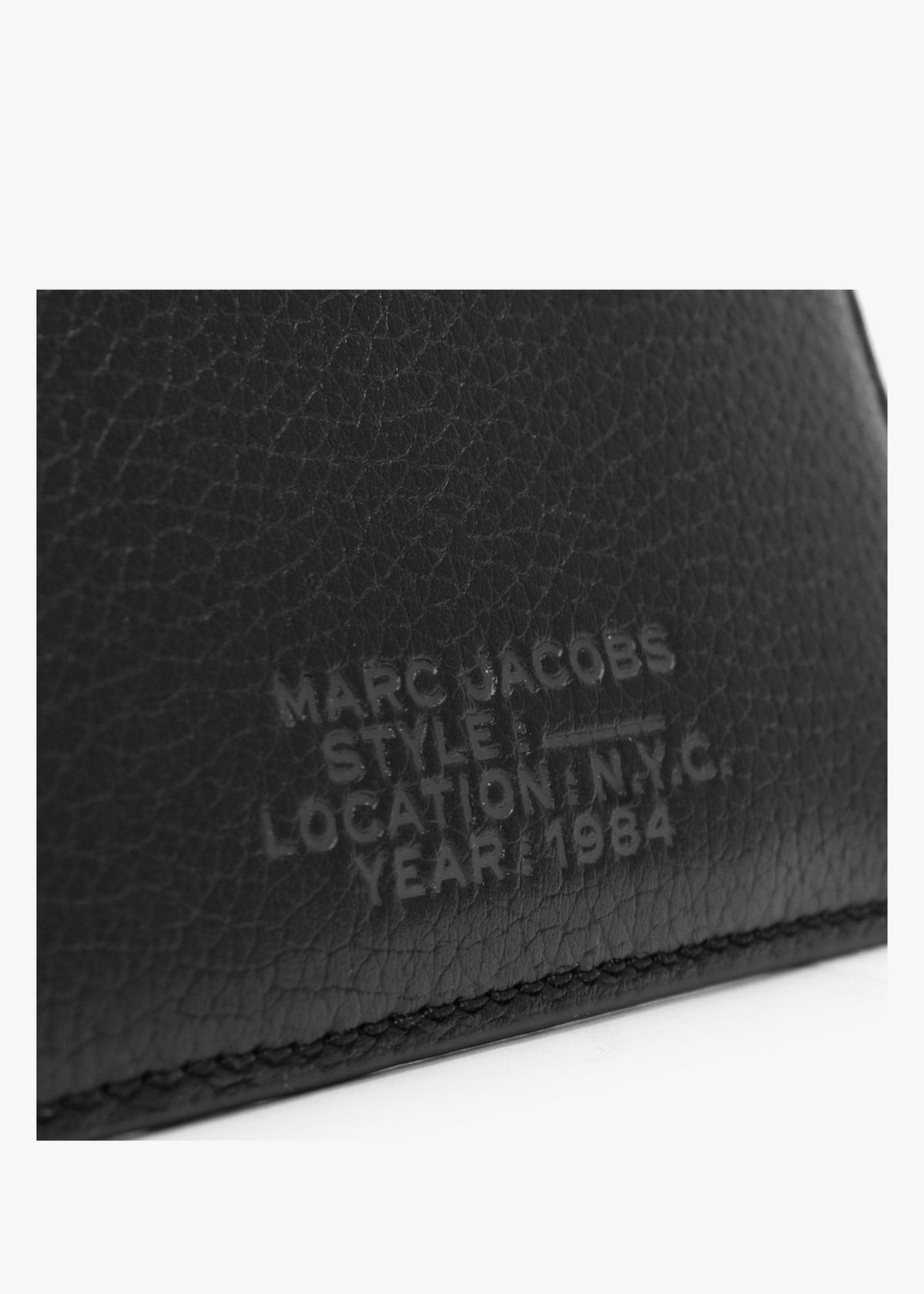 The Leather Top Zip Black Wristlet Wallet