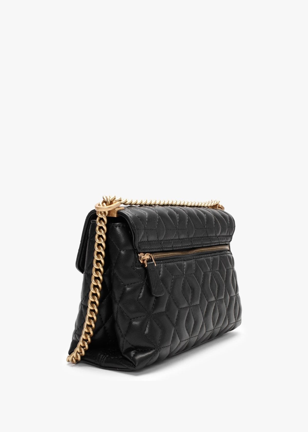 Elenia Black Convertible Cross-Body Bag