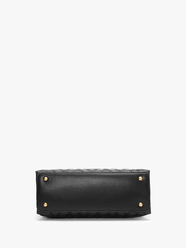 Elenia Black Convertible Cross-Body Bag