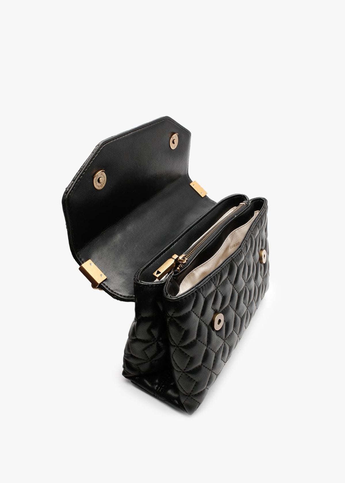 Elenia Black Convertible Cross-Body Bag