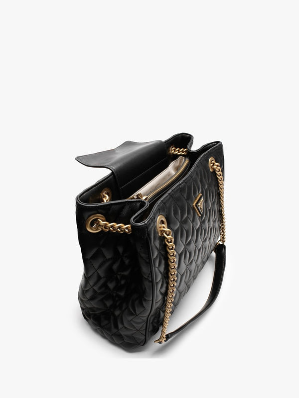 Elenia Girlfriend Black Carryall Tote Bag