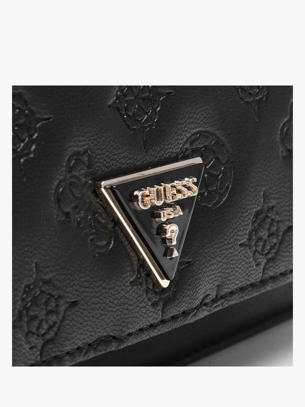 La Femme Signature Black Phone Cross-Body