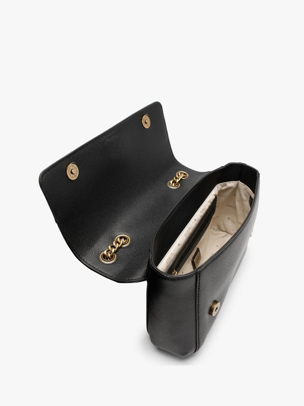Nell Convertible Black Cross-Body Bag