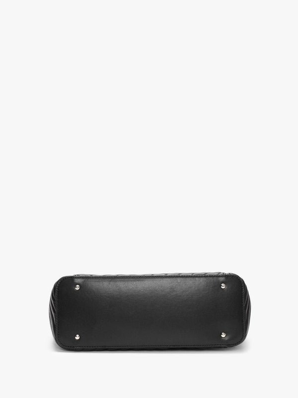 Noelle Chevron Elite Black Tote Bag