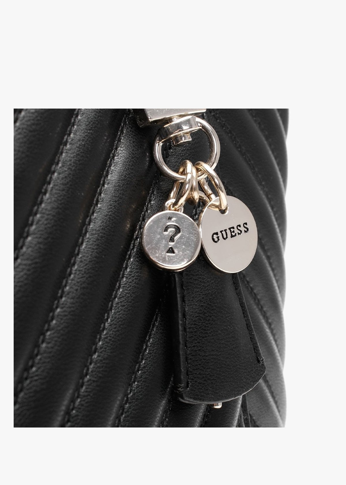 Noelle Chevron Elite Black Tote Bag