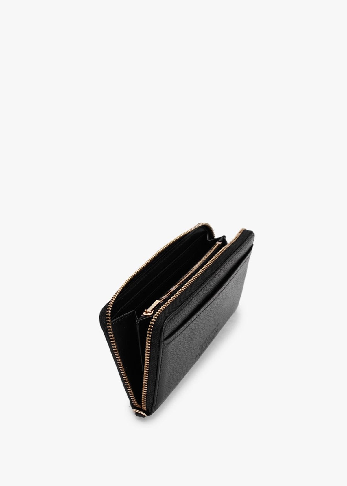 The Leather Continental Black Wallet