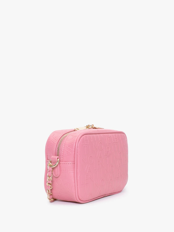 Relax Embossed Logo Corallo Camera Bag