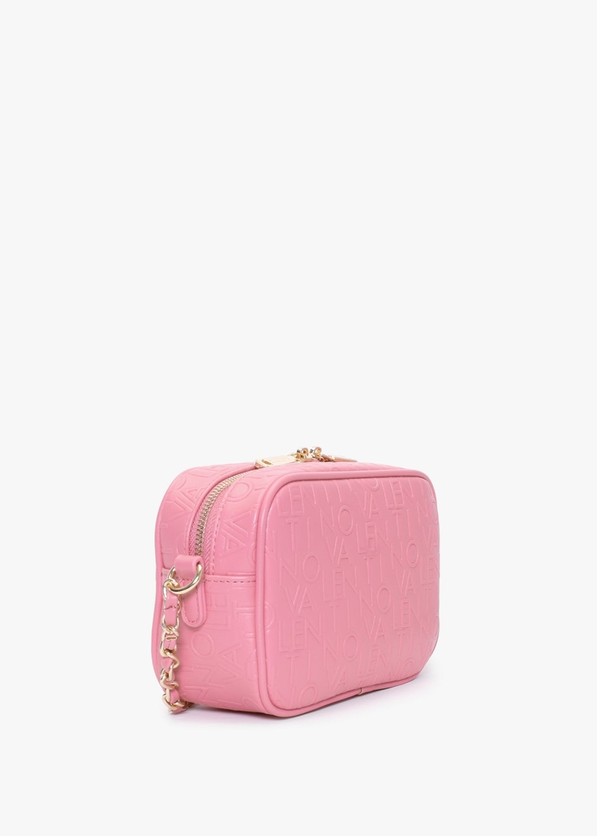 Relax Embossed Logo Corallo Camera Bag