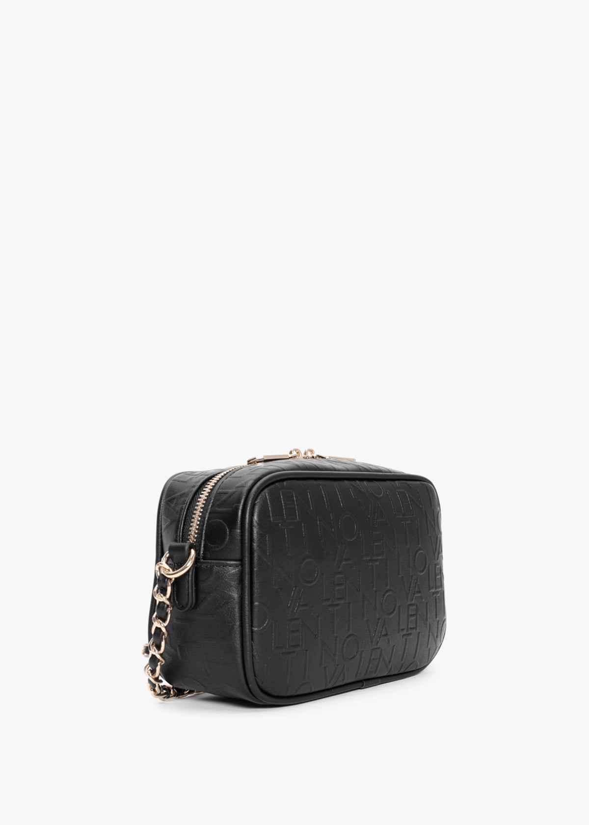 Relax Embossed Logo Nero Camera Bag