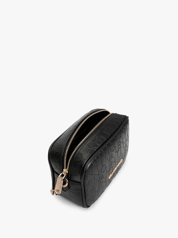 Relax Embossed Logo Nero Camera Bag