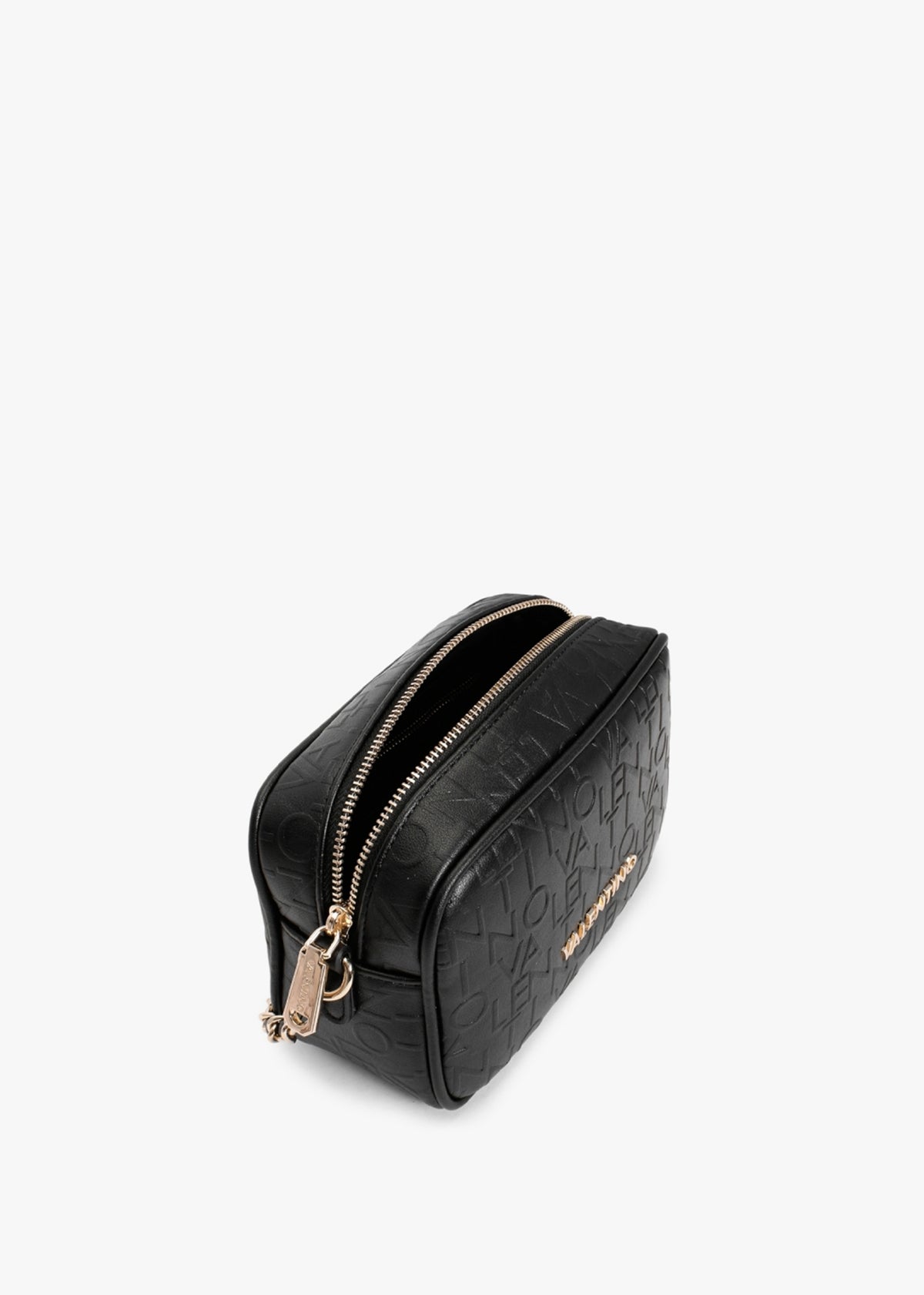 Relax Embossed Logo Nero Camera Bag