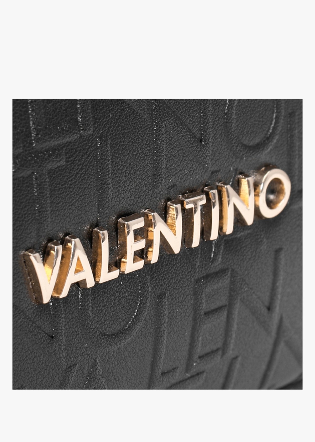 Relax Embossed Logo Nero Camera Bag