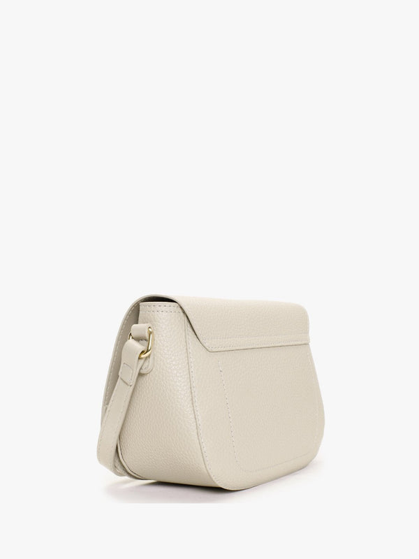 Superman Light Grey Pebbled Saddle Bag