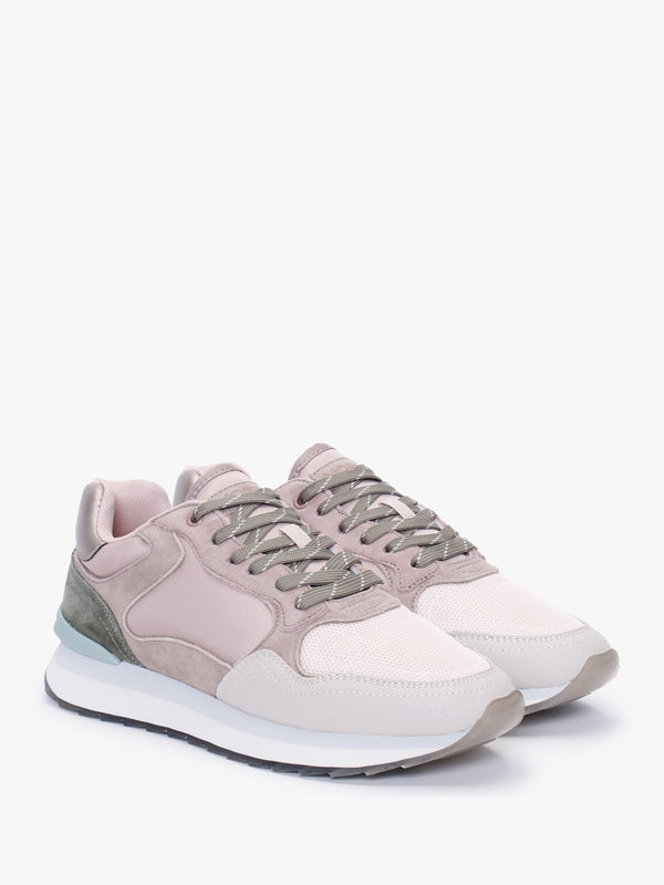 City Paris Multicoloured Suede Trainers