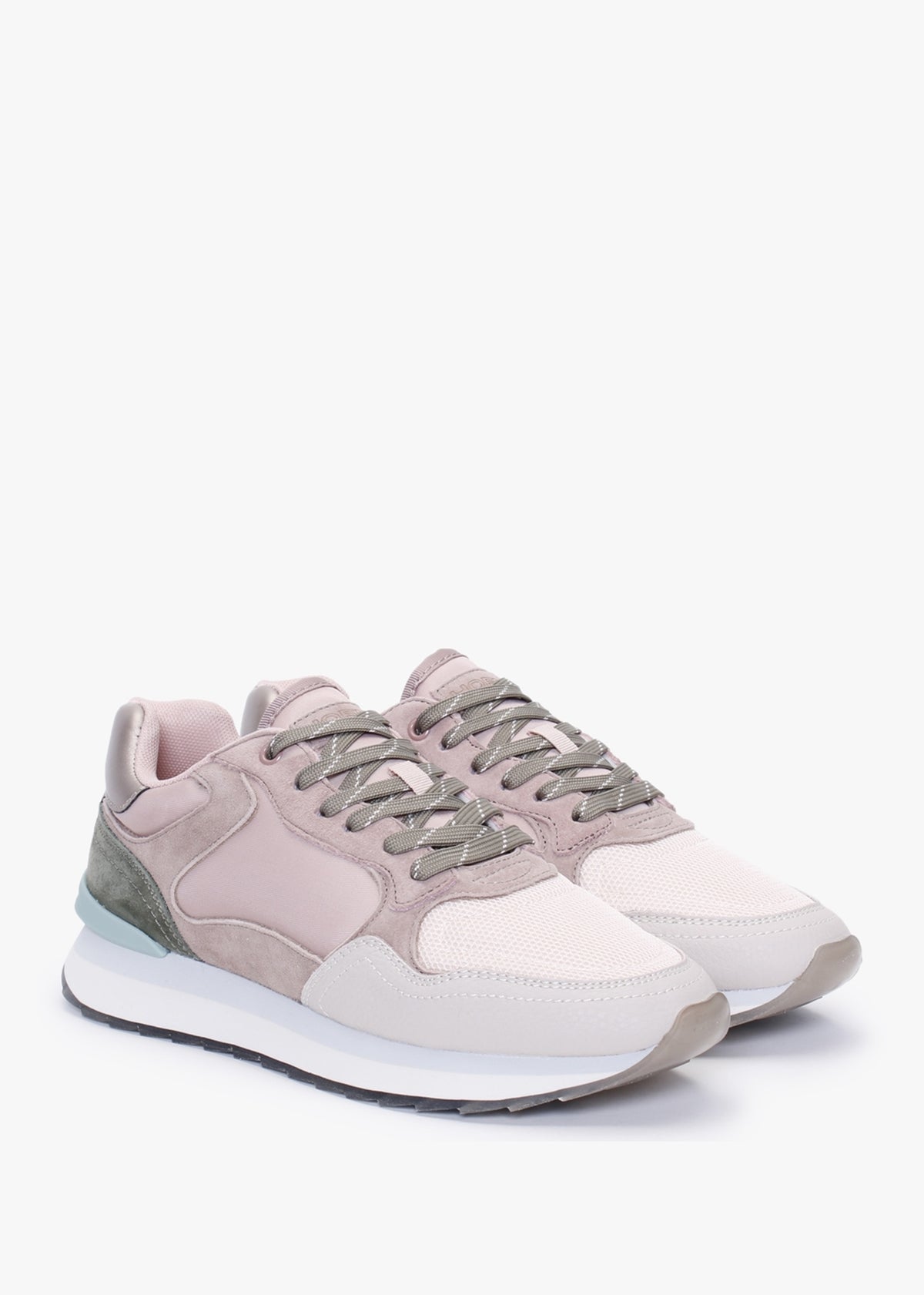 City Paris Multicoloured Suede Trainers