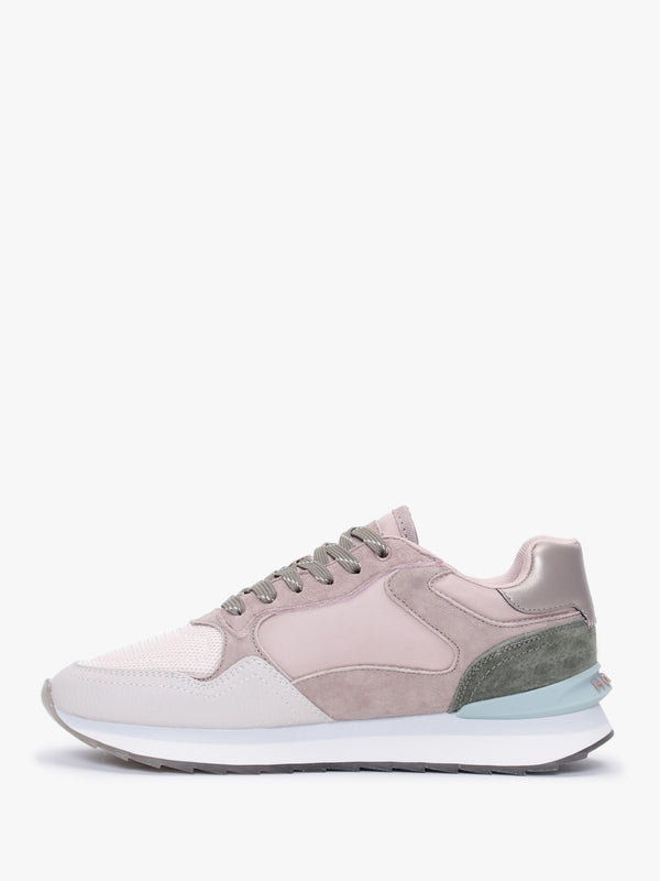 City Paris Multicoloured Suede Trainers