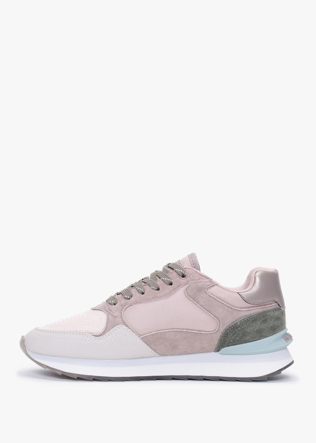City Paris Multicoloured Suede Trainers