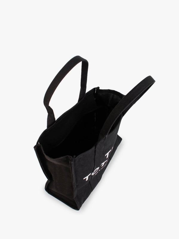 The Large Black Canvas Tote Bag
