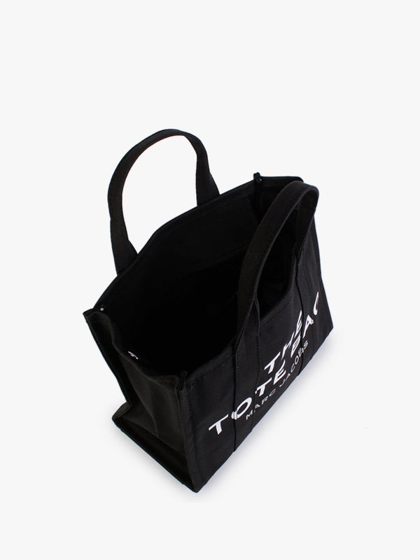 The Medium Black Canvas Tote Bag