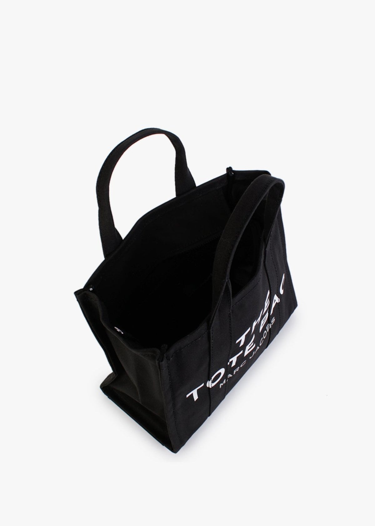The Medium Black Canvas Tote Bag