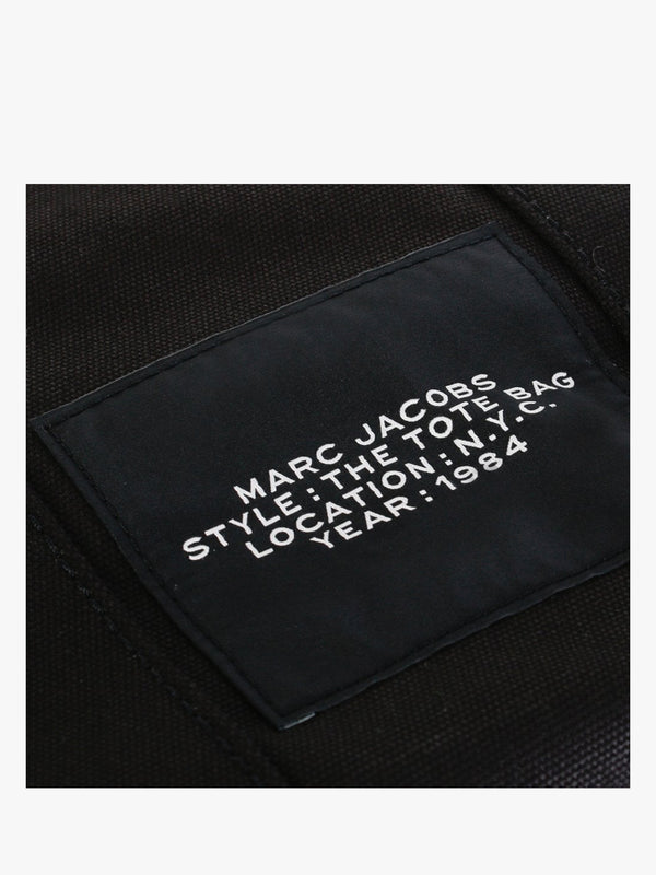 The Medium Black Canvas Tote Bag