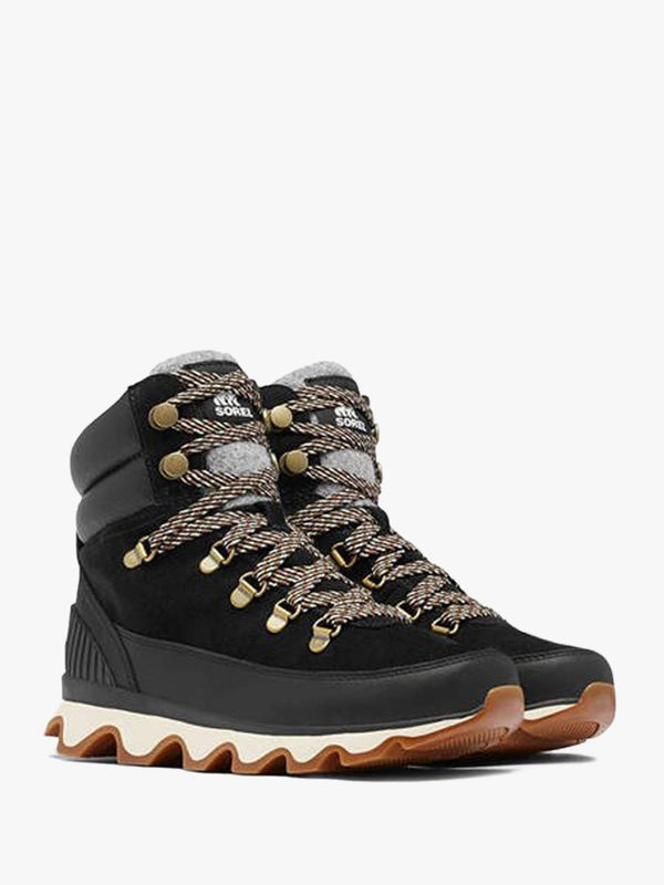 Kinetic Conquest Black Suede & Leather Boots