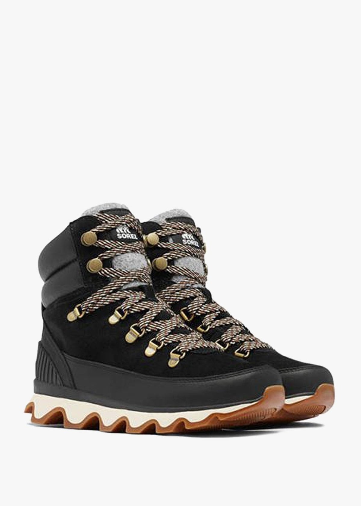 Kinetic Conquest Black Suede & Leather Boots