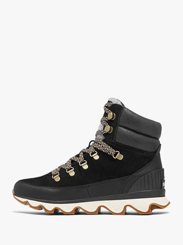 Kinetic Conquest Black Suede & Leather Boots