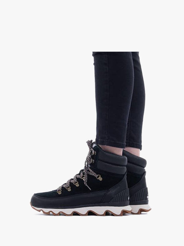 Kinetic Conquest Black Suede & Leather Boots