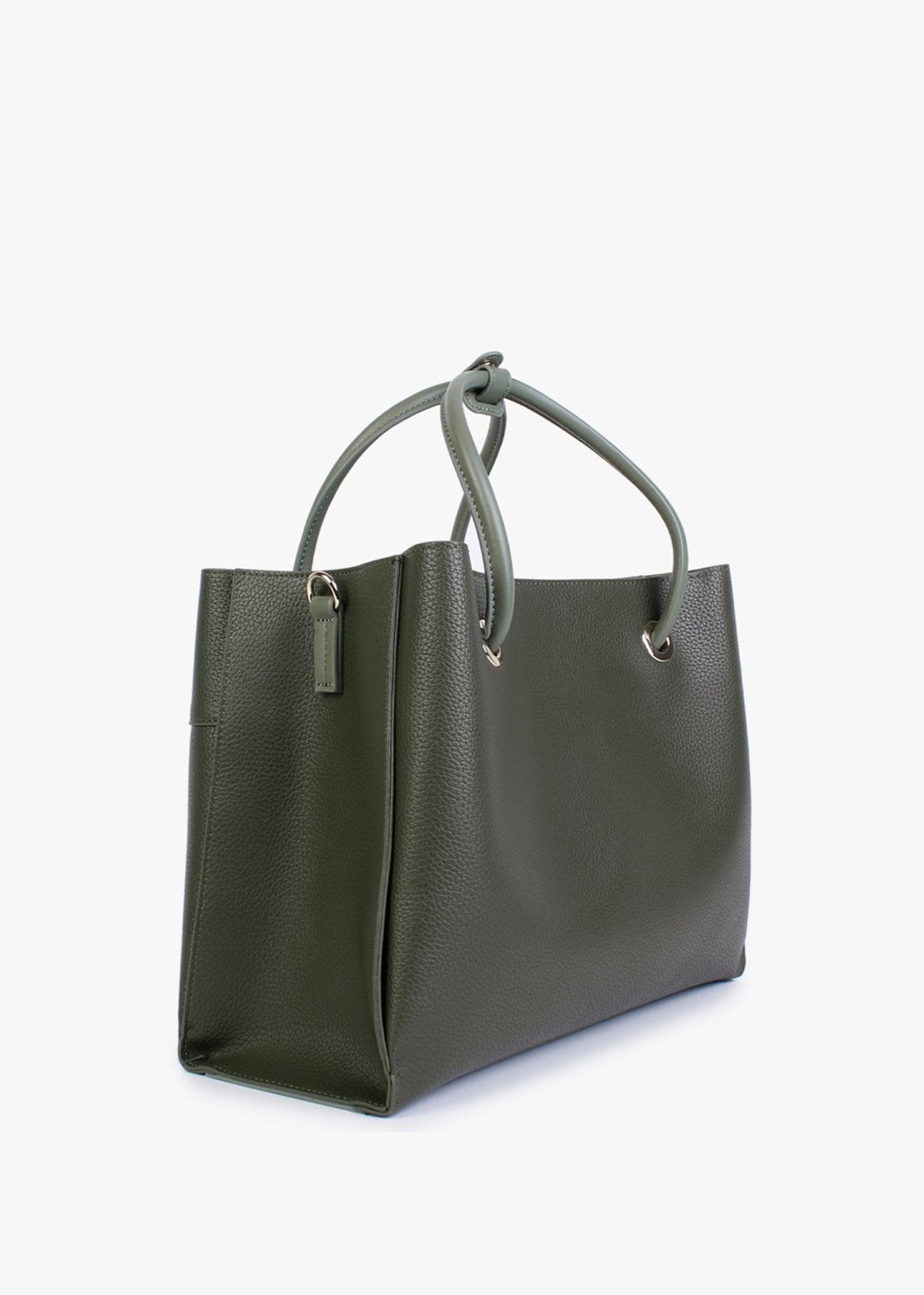 Alexia Military Multi Logo Strap Tote Bag