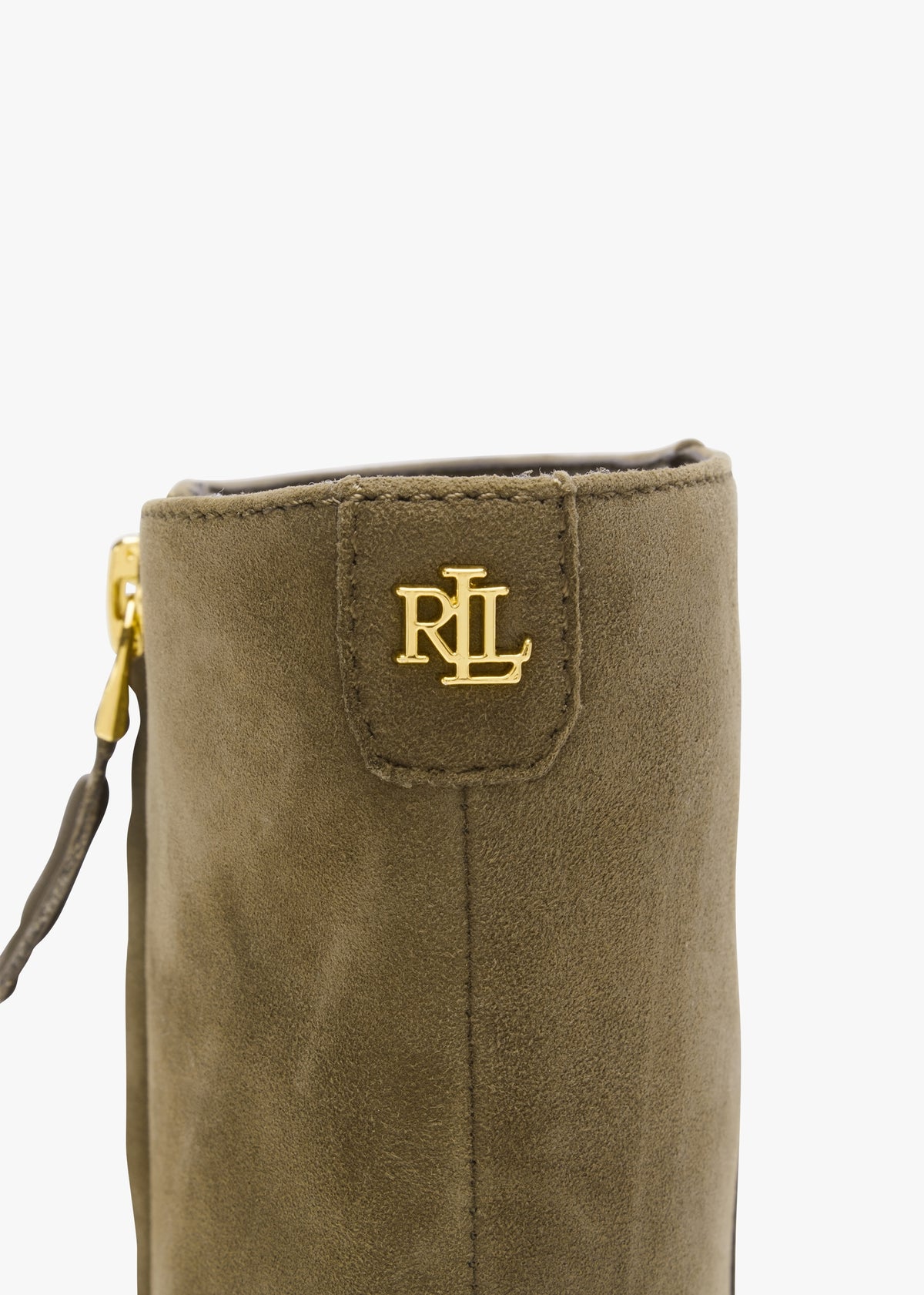 Willa Green Suede Block Heel Ankle Boots