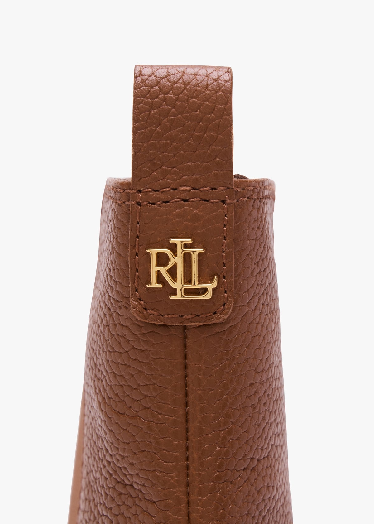 Mylah II Polo Tan Tumbled Leather Ankle Boots