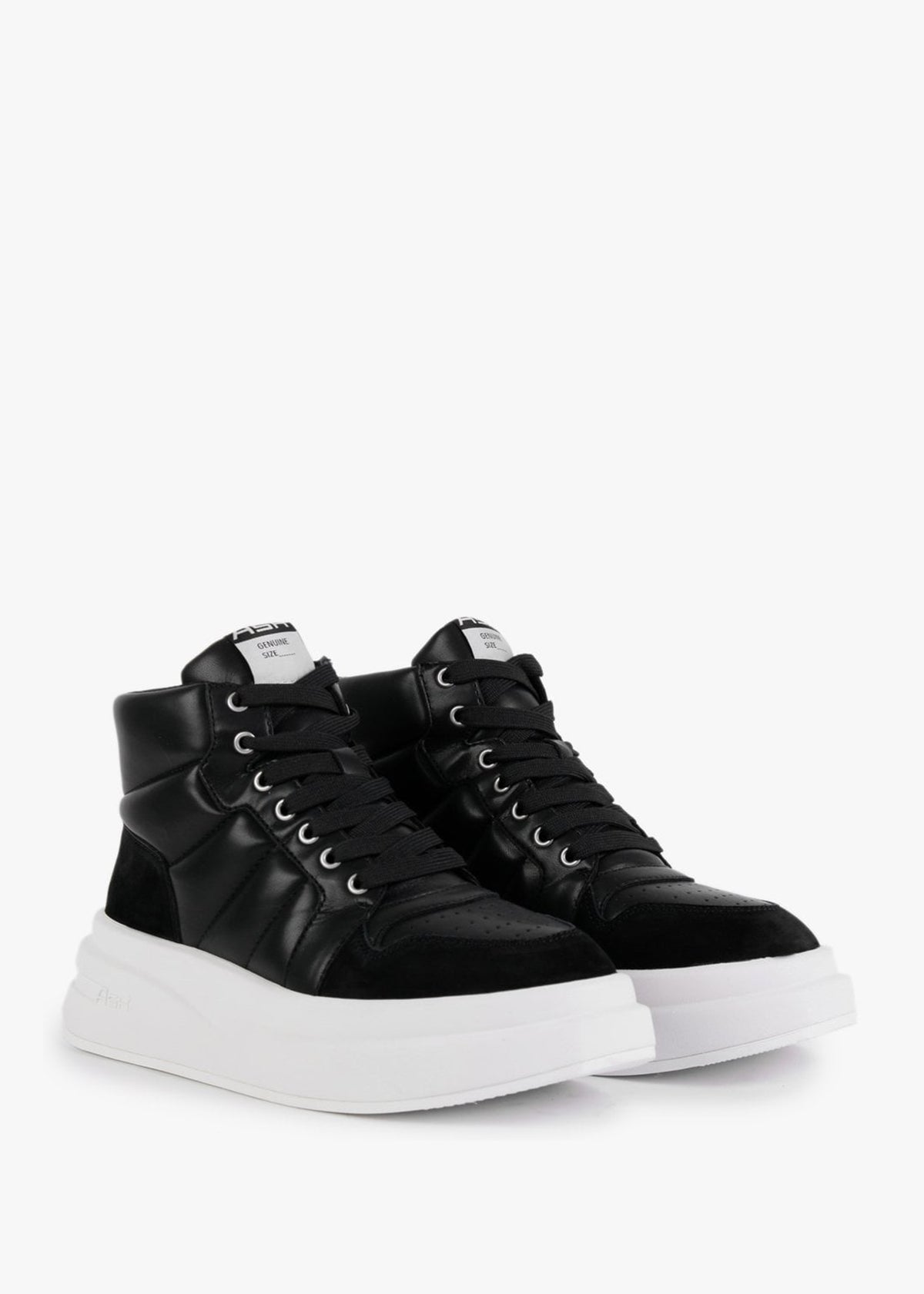 Imagine Eco Black Black High Top Trainers