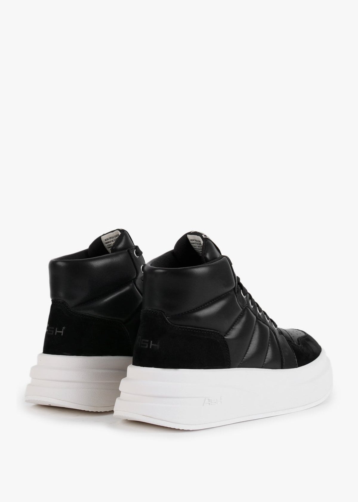 Imagine Eco Black Black High Top Trainers