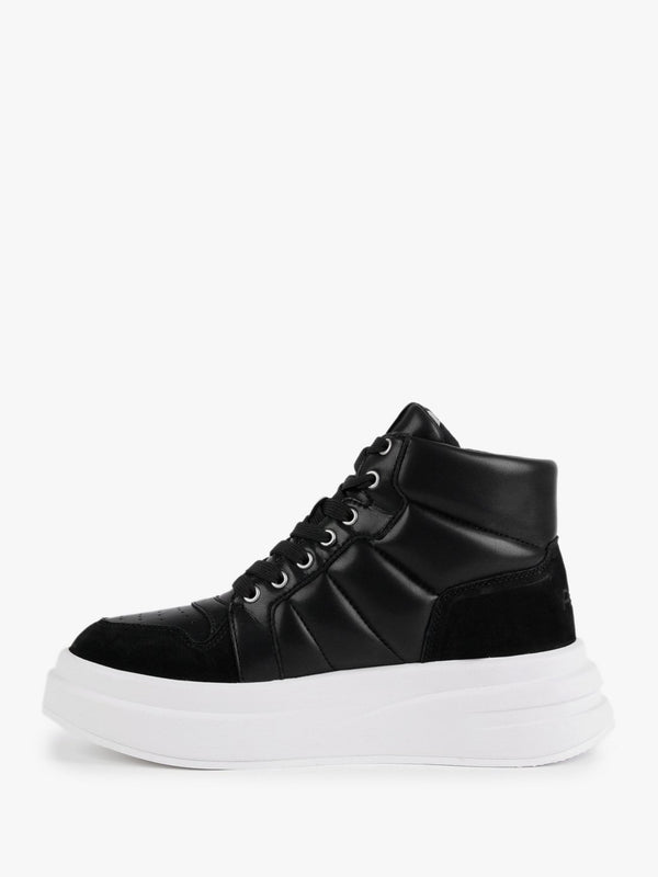 Imagine Eco Black Black High Top Trainers