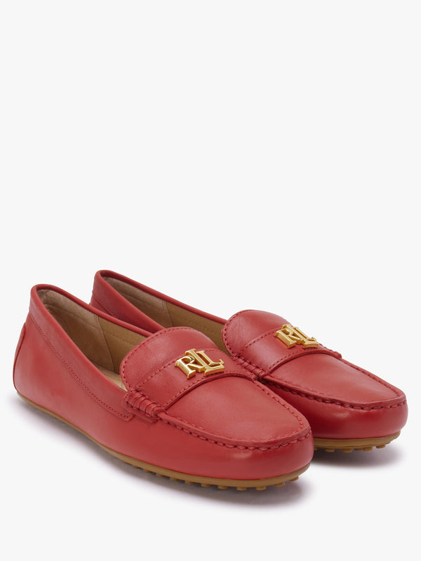 Barnsbury Red Leather Loafers