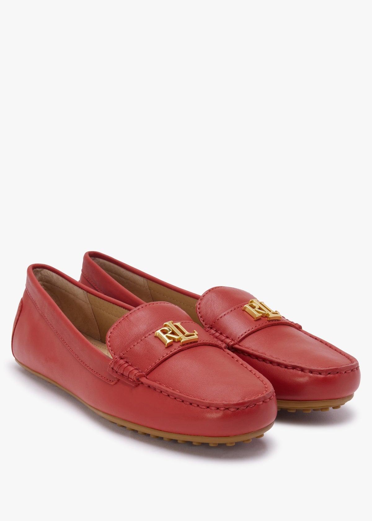Barnsbury Red Leather Loafers
