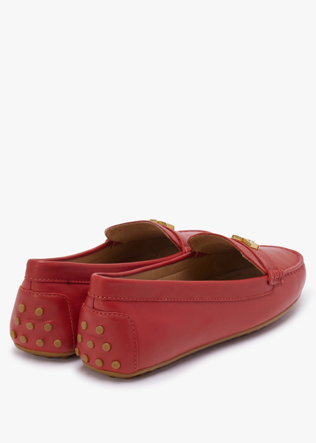 Barnsbury Red Leather Loafers