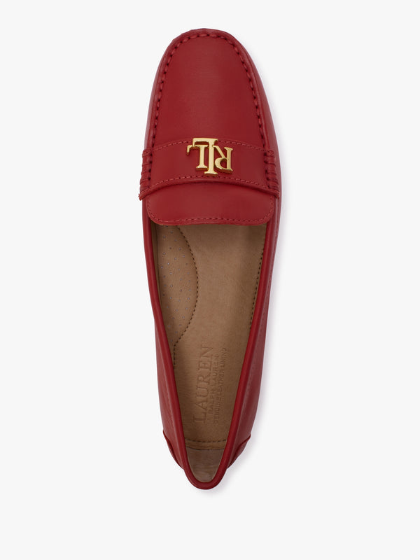 Barnsbury Red Leather Loafers
