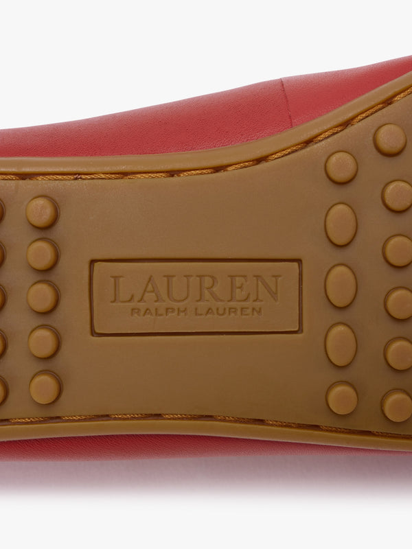 Barnsbury Red Leather Loafers