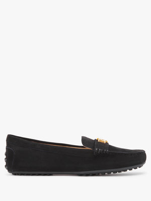 Barnsbury Black Suede Loafers