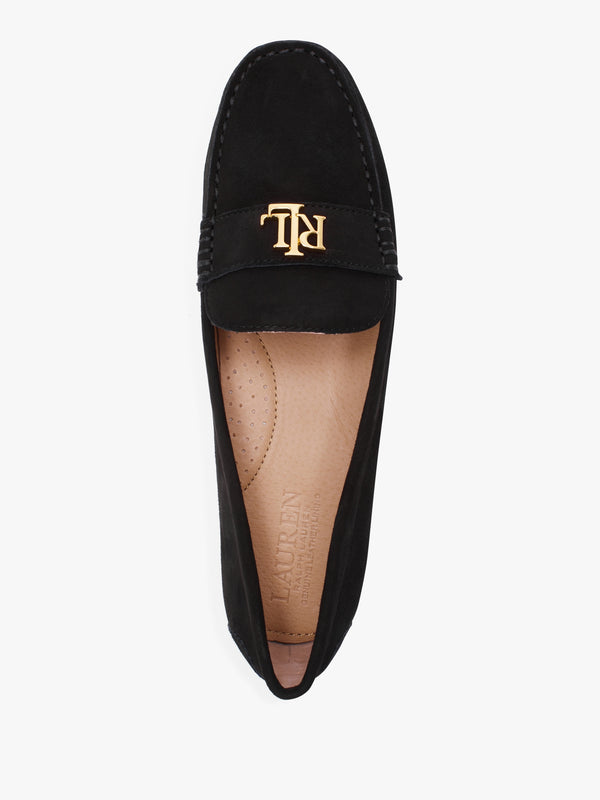 Barnsbury Black Suede Loafers