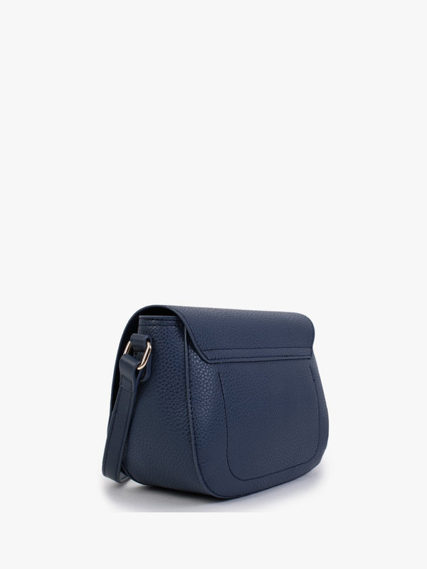 Superman Blu Pebbled Saddle Bag