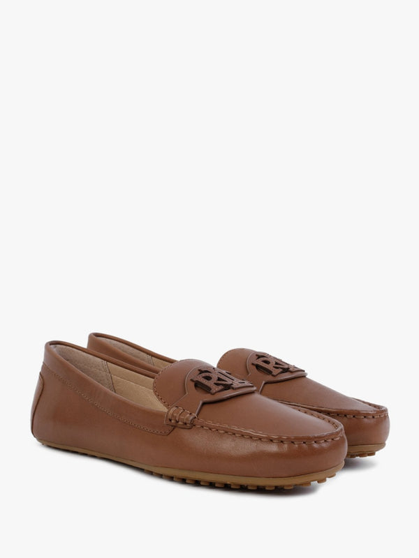 Brynn Driver Polo Tan Leather Loafers