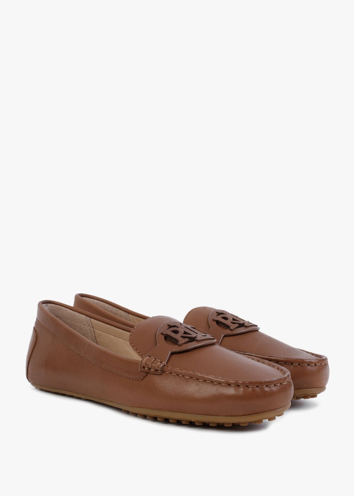 Brynn Driver Polo Tan Leather Loafers