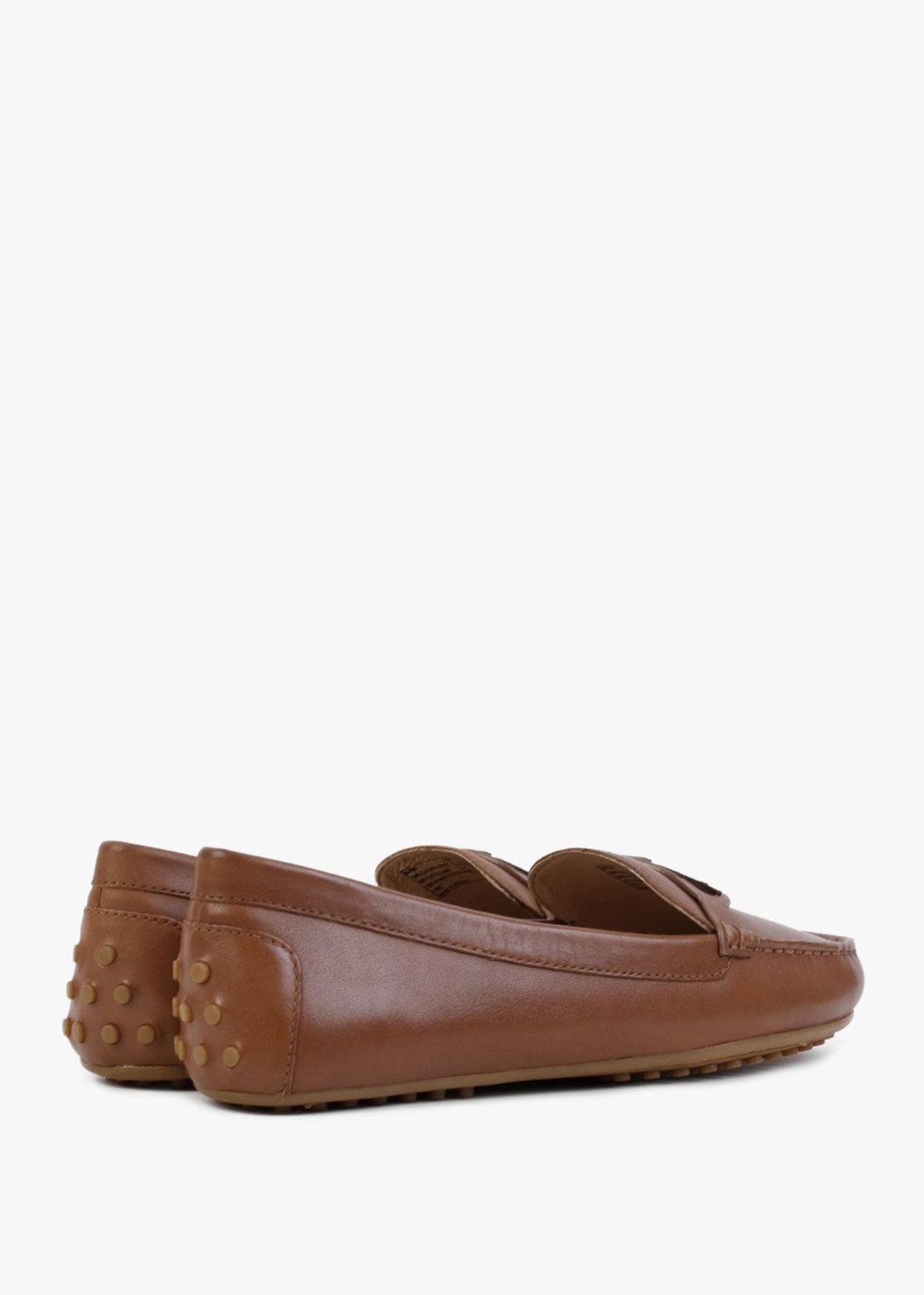 Brynn Driver Polo Tan Leather Loafers