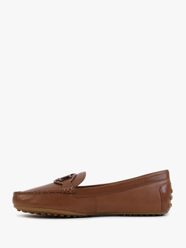 Brynn Driver Polo Tan Leather Loafers