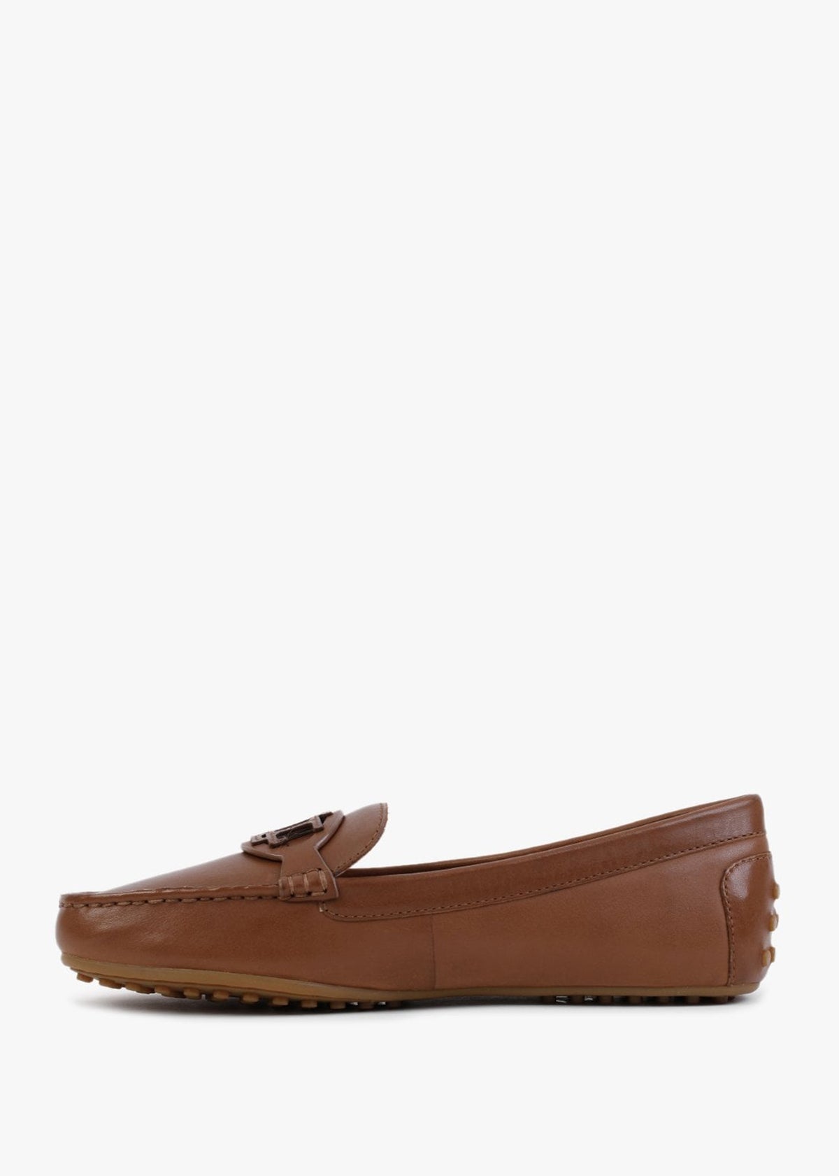 Brynn Driver Polo Tan Leather Loafers